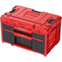 Qbrick System - one Drawer 2 Plus Toolbox 2.0 Red Ultra hd modularer Werkzeugkasten 587 x 380 x 340 mm 9 l 20 l von QBRICK SYSTEM