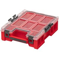 Qbrick - System one Organizer m Plus red ultra hd Organizer 364 x 264 x 106 mm 4 l stapelbar IP66 von QBRICK