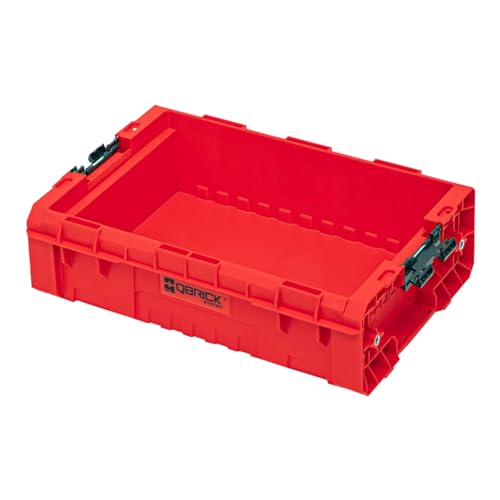 Qbrick System Pro Box 130 2.0 Red Ultra HD Werkzeugkoffer Werkzeugkasten Werkzeugbox aus Kunstoff Werkzeugkiste Toolbox Aufbewahrungsbox Organizer Behälter Für Werkstatt Rot 45 x 31 x 15,1 cm von QBRICK SYSTEM