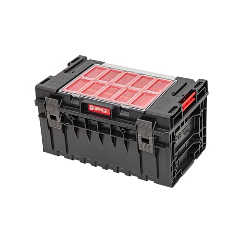 Qbrick System Werkzeugkoffer Werkzeugkasten Leer Werkzeugkiste Box Behälter ONE 350 2.0 Expert Schwarz 585 x 385 x 320 mm von QBRICK SYSTEM