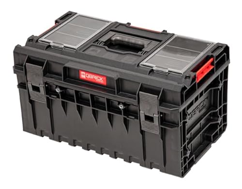 Qbrick System Werkzeugkoffer Werkzeugkasten Leer Werkzeugkiste Box Behälter ONE 350 2.0 Profi Schwarz 585 x 385 x 320 mm von QBRICK SYSTEM