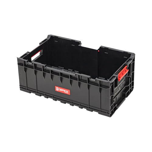 Qbrick System Werkzeugkoffer Werkzeugkasten Leer Werkzeugkiste Box Behälter ONE Box 2.0 Schwarz 576 x 359 x 237 mm von QBRICK SYSTEM