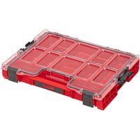 Qbrick System - pro Organizer 200 red ultra hd stapelbar 452 x 296 x 79 mm 6 l IP54 mit 8 Inlays von QBRICK SYSTEM