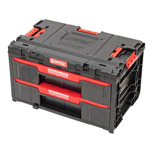 Qbrick System ONE Drawer 2 Toolbox 2.0 Werkzeugbox 587 x 380 x 340 mm 29 l mit zwei Schubladen von QBRICK SYSTEM