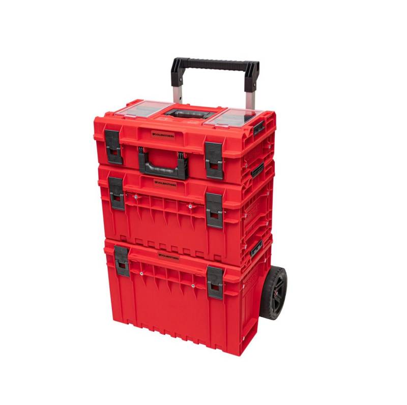 QBRICK System Werkzeugkoffer Qbrick System ONE Cart Profi Set 2.0 RED ULTRA HD Custom + ONE 350 Pro von QBRICK System