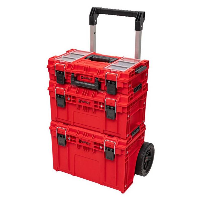 QBRICK System Werkzeugkoffer Qbrick System PRIME SET 1 RED ULTRA HD Cart RED ULTRA HD Custom + Tool von QBRICK System