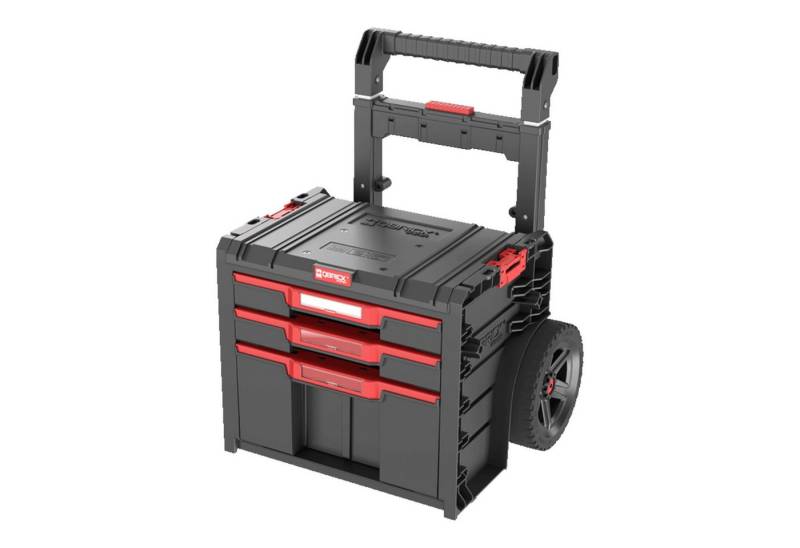 QBRICK System Werkzeugkoffer PRO Cart 2.0 Plus Drawer 3 mobile Box 520 x 415 x 660 mm 12 l 2x 4,5 l von QBRICK System