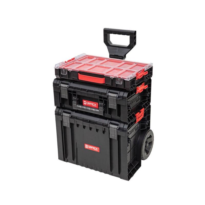 QBRICK System Werkzeugkoffer PRO Set 4 Werkzeugwagen Set + PRO Cart 2.0 + PRO Technician Case 2.0 von QBRICK System