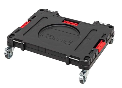 QBRICK - Mobile Plattform für Werkzeugkasten - mit Robusten Rollen - Angepasst an Raue Einsatzbedingungen System ONE 2.0 Transport Platform Workshop - Kompatibel ONE von QBRICK