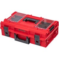 System one 200 2.0 Profi red ultra hd Custom Werkzeugkoffer modularer Organizer 585 x 385 x 190 mm 15,4 l stapelbar IP66 - Qbrick von QBRICK