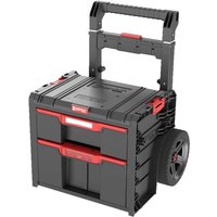 System pro Cart 2.0 Plus Drawer 2 mobile Box auf Rädern 520 x 415 x 660 mm 9,5 l 12 l abnehmbarer Doppelteleskopgriff - Qbrick System pro Cart 2.0 Plus Drawer 2 mobile Box auf Rädern 520 x 415 x 660 mm 9,5 l 12 l abnehmbarer Doppelteleskopgriff - Qbrick von QBRICK