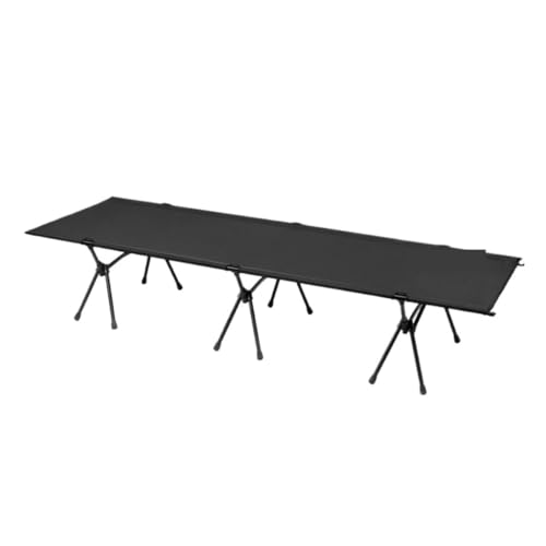 QBSHLHT Leicht zu montieren Mehrfarbige Klappbetten for den Außenbereich, robust und tragbar, ideal for die Freizeit im Freien - Perfekt für kleine Räume(Beige) von QBSHLHT
