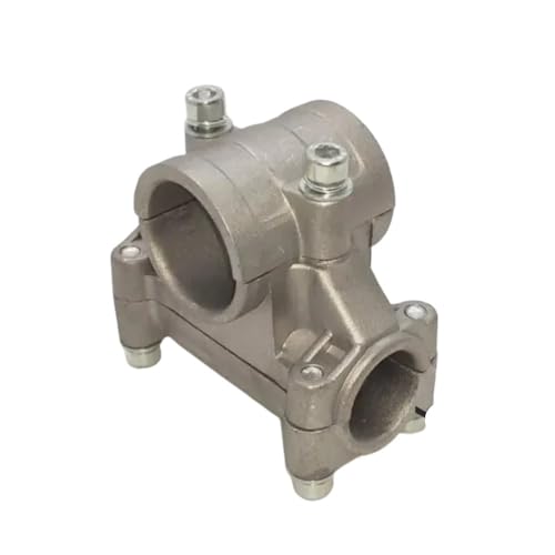 19-mm-Rasenmäherhalterung kompatibel mit Silbergrenzhalter Anti-Rust-Aluminium-Ersatzteil von QBVHAEPY