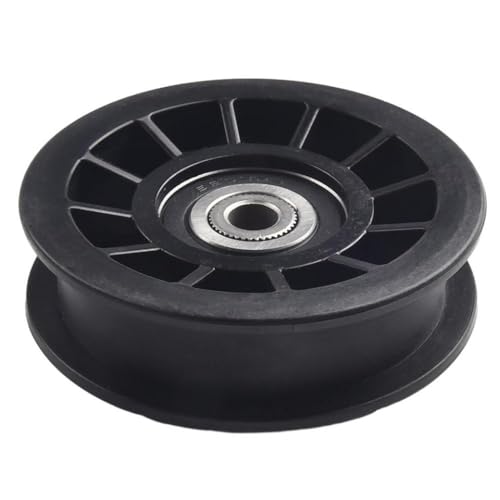 1pc Flat Idler Pulley 194327 532194327 Schwarzer Rasenmäher Teil kompatibel mit verschiedenen Rasen -Traktoren Ersatzzubehör von QBVHAEPY