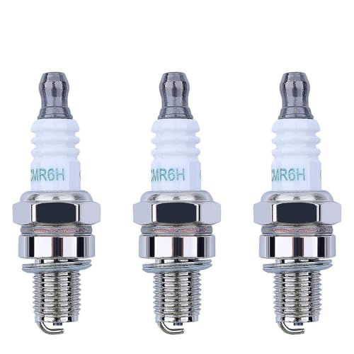 3pcs CMR6H -Zündkerze kompatibel mit FS90 FS100 FS110 FS130 BR550 BR600 BR500 MOTORSPREISE Teile von QBVHAEPY