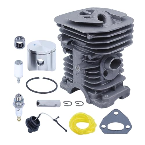 Kompatible Kraftstoffkappenfilterleitungsnadellager 40 -mm -Zylinderkolbenkit Kompatibel mit 530069941 Passend 136 137 141 142 Kettensägenmodelle von QBVHAEPY