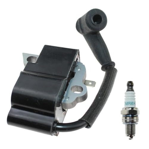 Zündspule kompatibel mit BT131 FC91 FR131T FS89 FS89R FS91 FS91R FS111 FS111R FS111RX FS131 FS131R HT102 HT103 PISCH CETHERS und TRIMMERS von QBVHAEPY
