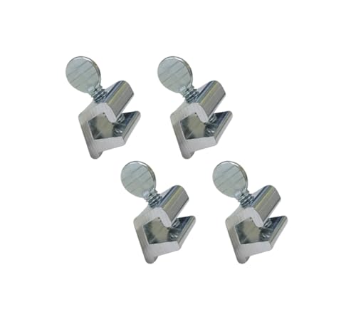 QCAA Sicherheitsschloss für Schiebefenster, Aluminium, silberfarben, 4 Stück, hergestellt in Taiwan QCAA Sicherheitsschloss für Schiebefenster, Aluminium, silberfarben, 4 Stück, hergestellt in Taiwan von QCAA