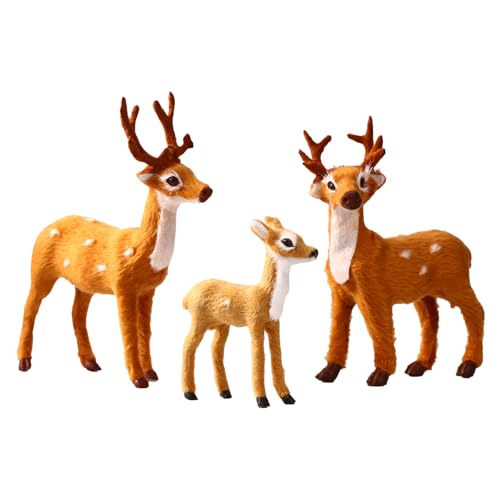 QCBF Simulation Hirsch Simulierte Elch Desktop Ornamente Tischplatte Hirsch Statue Rentier Dekor Zimmer Winter Weihnachten Dekoration Elch Statue QCBF Simulation Hirsch Simulierte Elch Desktop Ornamente Tischplatte Hirsch Statue Rentier Dekor Zimmer Winter Weihnachten Dekoration Elch Statue von QCBF