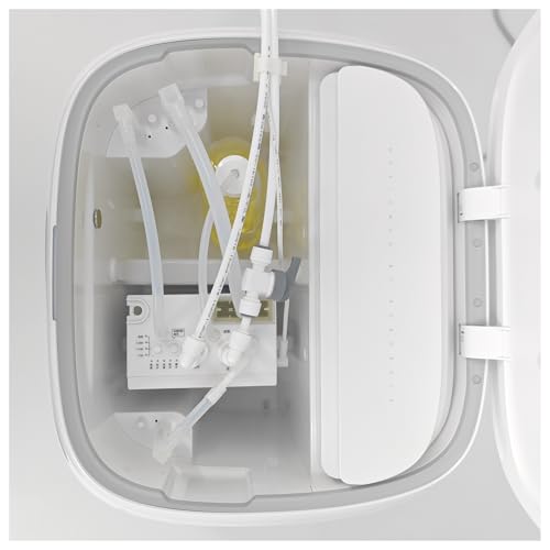 Automatisches Wassertank-Set, kompatibel mit Roborock Q Revo MaxV, Wasserwechsel-Set for Roboterstaubsauger, automatisches Nachfüllen und Ablassen des Wasseranschluss-Sets.(Q revo Curv) von QCEJVNXZL