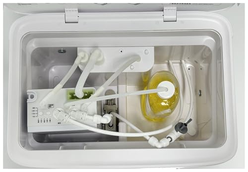 Automatisches Wassertank-Set, kompatibel mit Roborock Q Revo MaxV, Wasserwechsel-Set for Roboterstaubsauger, automatisches Nachfüllen und Ablassen des Wasseranschluss-Sets.(X2) von QCEJVNXZL
