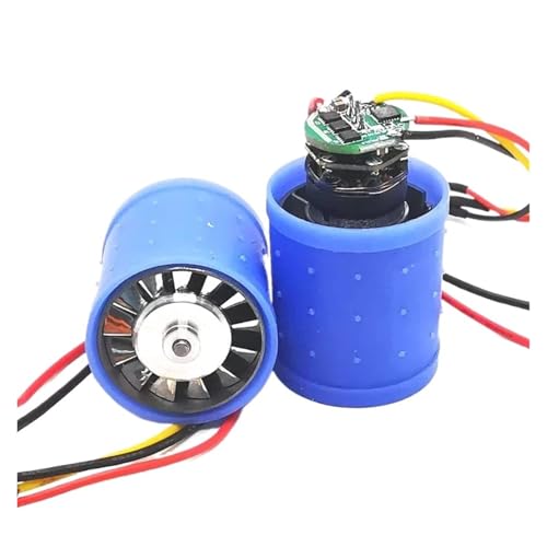 DC 9 V 12 V 24 V, Ultraschneller Bürstenloser BLDC-Dreiphasenmotor, Ausgestattet Mit Einem CNC-geführten Kanallüfter Aus Aluminiumlegierung.(24V) von QCEJVNXZL