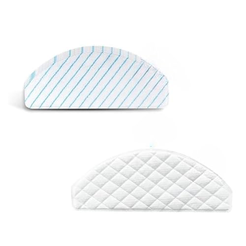QCEJVNXZL 100er-Pack Einweg-Wischpads, Kompatibel Mit Ecovacs, T8 T8+/ T8 AIVI T9 AIVI / N8 Pro/ N8 Pro+ Roboter-Staubsauger-Zubehör.(A50PCS+B50PCS) von QCEJVNXZL