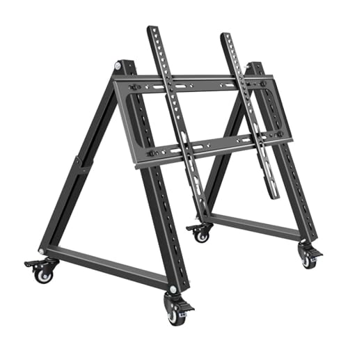 TV-Ständer Mit Rädern, For 32-70 Zoll TV-Wagen, Frei Anhebbarer Rollständer, Trolley, Plasmabildschirm, LED-LCD-Monitor, Niedrige Höhe, Soporte TV Mesa SC5100(SC5100-WH75) von QCEJVNXZL