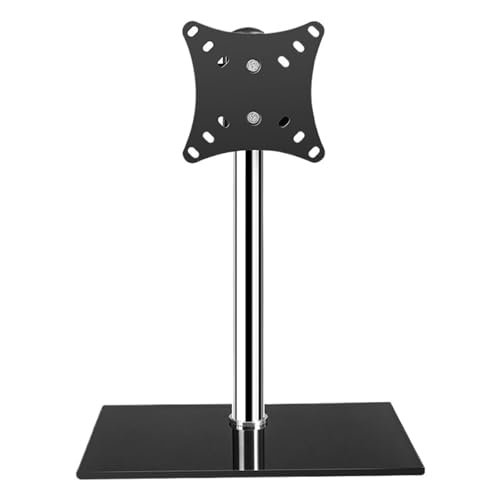 Universal-TV-Ständer, For 14-27 Zoll LED-Bildschirmhalter, TV-Basisständer Mit Gehärteter Glasbasis, Verstellbarer Tisch-TV-Ständer von QCEJVNXZL