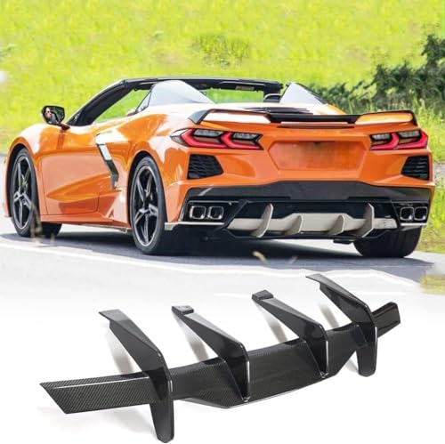 QCHIAN Auto Heckdiffusor Heckstoßstange für Chevrolet Corvette C8 Stingray 2020, Heckstoßdämpfer Diffusor Lippe, Heckschürzen Heckspoiler Diffusor-Splitter Anti-Kratz Anti-kollision QCHIAN Auto Heckdiffusor Heckstoßstange für Chevrolet Corvette C8 Stingray 2020, Heckstoßdämpfer Diffusor Lippe, Heckschürzen Heckspoiler Diffusor-Splitter Anti-Kratz Anti-kollision von QCHIAN