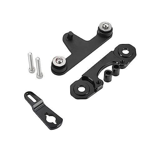 QCHIAN Für Yamaha Für Tenere 700 Rally Lenkungsdämpfer Stabilisator XTZ700 Für XTZ 700 Rally T7 2019-2023 Motorrad Lenkungsstabilisator Umgekehrt Lenkungsdämpfer (Color : Only The Bracket) von QCHIAN
