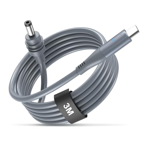 QCHMM Starlink Mini Kabel 3M USB C auf DC Netzkabel 100W Eingang USB Typ C auf DC Kabel für Power Bank 65 W + PD-Quelle von QCHMM
