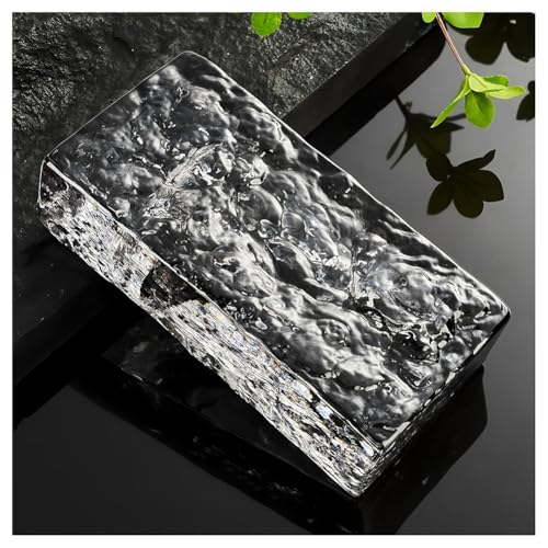Kristallglasfliesen, Glasbausteine, Kristalldesign, mehrfarbig, mehrere Größen for die Renovierung von Büros und Häusern(Grey,150x150x20mm) von QCKNKMGG