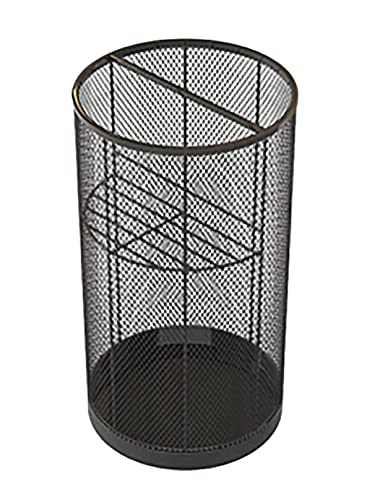 QCKNKMGG Der Regenschirm, Regenschirm Rack Halter Korb Stehen Metall Mesh Multicolor Mehrere Größen(Black,30cm x 55cm) von QCKNKMGG