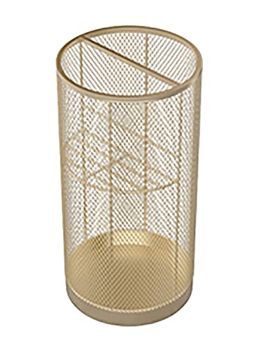 QCKNKMGG Der Regenschirm, Regenschirm Rack Halter Korb Stehen Metall Mesh Multicolor Mehrere Größen(Gold,25cm x 50cm) von QCKNKMGG
