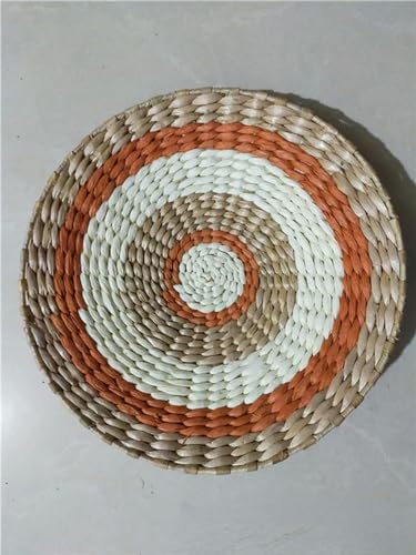 QCKNKMGG Meeresfrüchte, Stroh-Wandbehangplatte, Mehrfarbig, mehrere Größen(A,30L x 30W cm) von QCKNKMGG