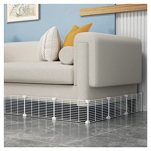 QCKNKMGG Möbel-Spielzeugblockierer, Spielzeug-Blocker for Haustiere unter dem Sofa und Bett, Eisennetz, verstellbar, mehrere Größen, Nicht abfärbender Klebstoff, 3 Stück(141-175cm) von QCKNKMGG