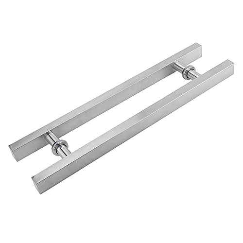 QCKNKMGG Push-Pull-Türgriff aus Edelstahl, Edelstahl Vierkantrohr Push Pull Schiebetürgriff Silber Mehrere Größen(1000X800Mm) von QCKNKMGG