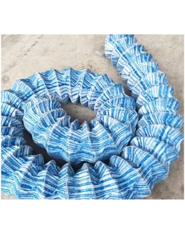 QCKNKMGG weich durchdringende Abwasserleitungen, 6 Zoll perforiertes Abflussrohr, Polyestervlies mit Stahldraht, blau, mehrere Größen, 1 Stück(10m/32.8ft) von QCKNKMGG