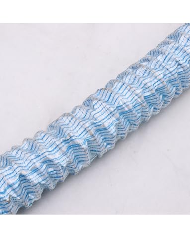 QCKNKMGG weich durchdringende Abwasserleitungen, 8 Zoll Flexibles, durchlässiges Abflussrohr for die unterirdische und Stützmauerentwässerung, blau, 5–50 m(5m/16.4ft) von QCKNKMGG