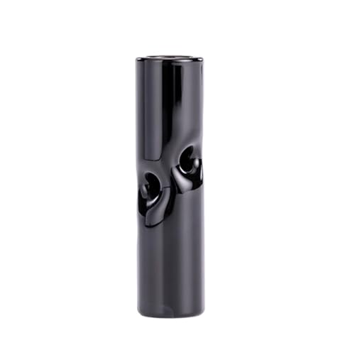 Quarzglas, Glasröhren mit Vertiefungen, for Industrielabore, Zylinder, klar, schwarz, 1 Stück(Black) von QCKNKMGG