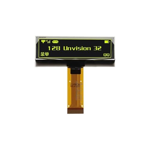 Display, Kompatibel Mit Krups, EA89 EA891D EA895N EA8901 EA891C10 EA891110 EA89N10 EA895N10 EA895E10 EA892D10 Kaffeemaschine OLED-LCD-Bildschirm(Yellow) von QCKRTAU