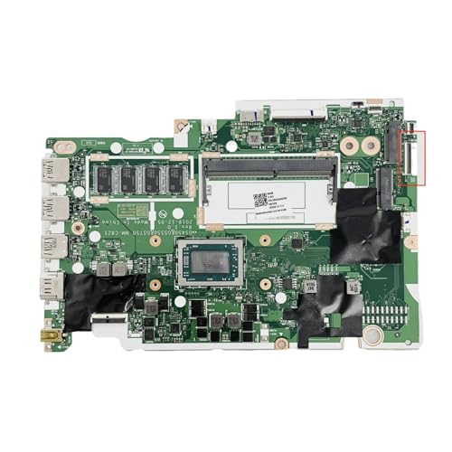 QCKRTAU NM-C821 Mainboard, Kompatibel Mit Lenovo, Kompatibel Mit IdeaPad 3 17ADA05, Laptop-Motherboard Mit 3050U R3 R5 R7 CPU, RAM 4 GB(R7-3700U RAM-4GB) von QCKRTAU