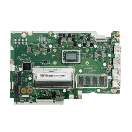 QCKRTAU NMC511 NM-C511 Mainboard, Kompatibel Mit Lenovo, S145-14API S145-15API Laptop-Motherboard Mit AMD R3 R5 R7 CPU, RAM 4 GB(S145-15API R5-3500U) von QCKRTAU