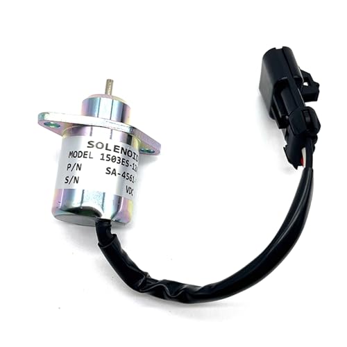1503ES-12A5UC9S 12V Kraftstoff Abgeschaltet Magnet SA-4561-T for V1505 D1505 Diesel Motor Stop Magnet 25-15230-01 von QDEIDEDT