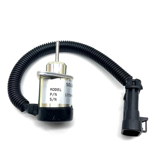 1J710-60011 12V Kraftstoff Abgeschaltet Magnet 6691498 6691313 7000769 for S160 S185 S205 450 1E137-60012 Stop Magnet von QDEIDEDT