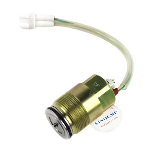 2436U1453S11G Magnetventil K3V112 for Bagger SK200-6 SK200-5 DH200-5 R210-5 Kreis Stecker mit Schrauben von QDEIDEDT