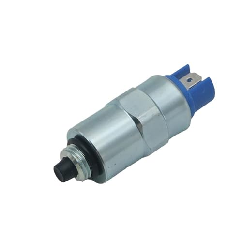 7167-620C 12/24V Kraftstoff Abschaltung Pumpe Magnet for 7185-900T 7185-900P 26420472 7167-620D 7185900 73018(12V) von QDEIDEDT