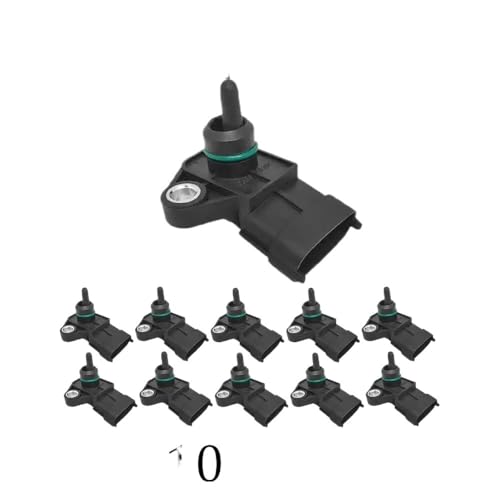 KARTE Manifold Air Druck Sensor & Stecker 393002B000 39300-2B000 /Fit for Hyundai Equus Accent Elantra Sonata Kia Sportage Rio Optima(10 pcs sensors) von QDEIDEDT