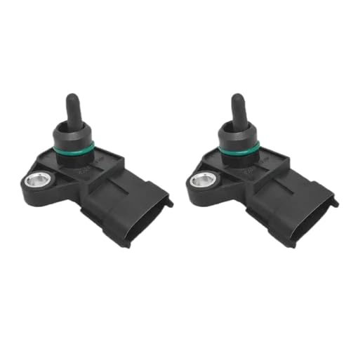 KARTE Manifold Air Druck Sensor & Stecker 393002B000 39300-2B000 /Fit for Hyundai Equus Accent Elantra Sonata Kia Sportage Rio Optima(2 pcs sensors) von QDEIDEDT